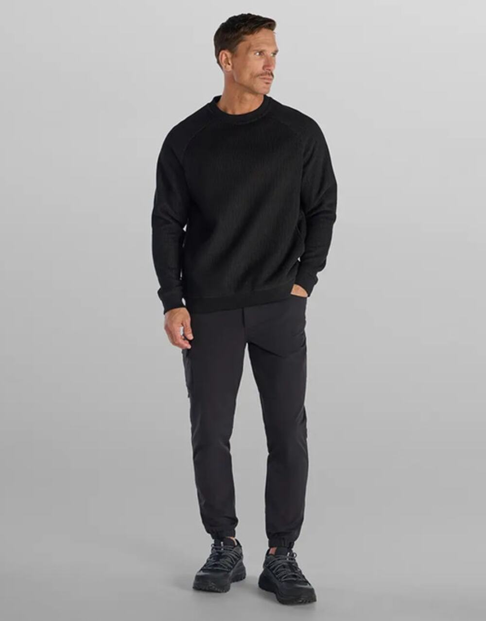 BYLT Premium Basics Heavyweight Waffle Crewneck Men’s 2XL NWT